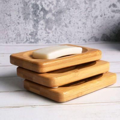 Soap Dishes Natural Wooden Bamboo Soap Case Holders