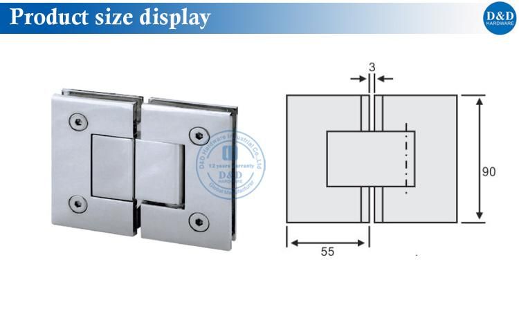 180 Degree Hinge for Bathroom with Ce Standard