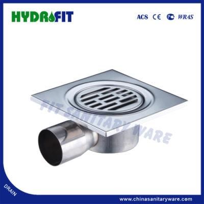 Stainless Steel 201 Floor Drain Side Water Outlet (FD2114)