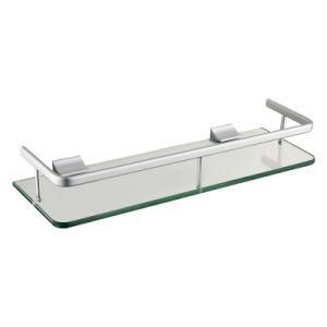 Luolin -Saver in Future- Bathroom Glass Shelf Glass Rack, Corner Rack Rectangle Shower Shelf, Shower Caddy Bath Tray Glass Bath, 22140-15