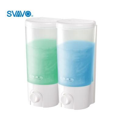 ABS Kitchen Soap Dispenser with Two Head