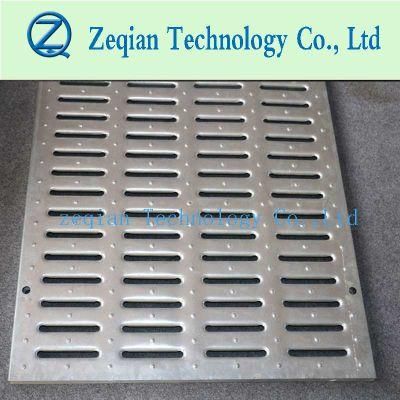 Stamping Trench Drain Cover with Polymer Drain Trench