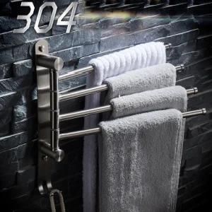 304 Stainless Steel Swivel Towel Holder