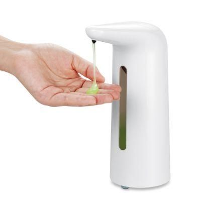 Desktop White Sensor Automatic Commercial Hand Sanitizer Soap Gel Dispenser