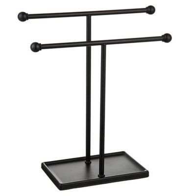 Modern Stainless Steel Hand Towel and Accessories Stand