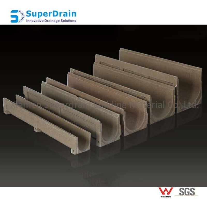 Polymer Water Drain Channel System for Plants