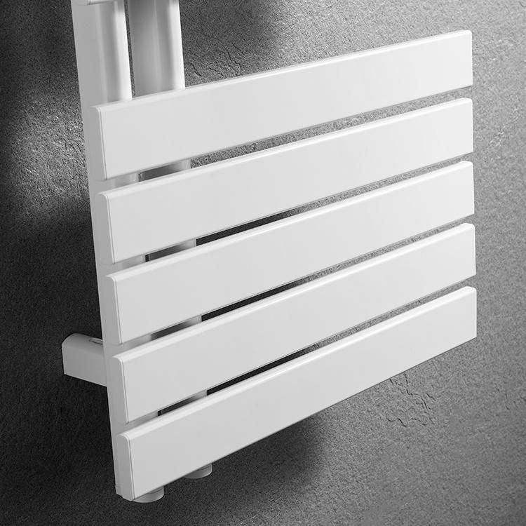 Kaiiy New Design Wall Mounted Black White Modern Bathroom Electric Towel Dryer Radiator Towel Rack