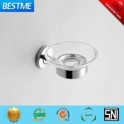 Stainless Steel Sanitary Ware Bathroom Set Soap Dish Holder Bg-C0007