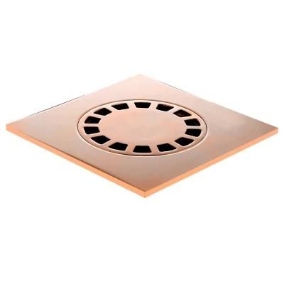 High Quality Rose Gold Floor Drain Covers, Linear Floor Grain Grate