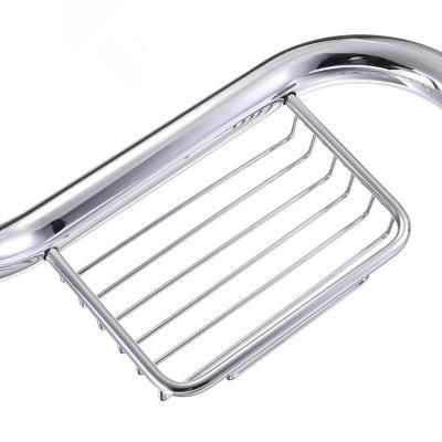Hot Sale Angled Grab Bar with Soap Dish for Bathroom