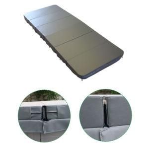 Triangle Solar Long Lazy Swimming SPA Cover for Outdoor Hot Tub