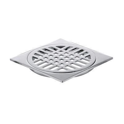 Economic Zinc Alloy Brushed Hair Strainer Tile Floor Drain