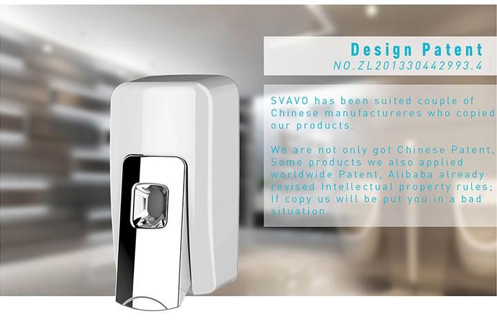 Wall Mounted Manual Spray Soap Dispenser for Disinfectant