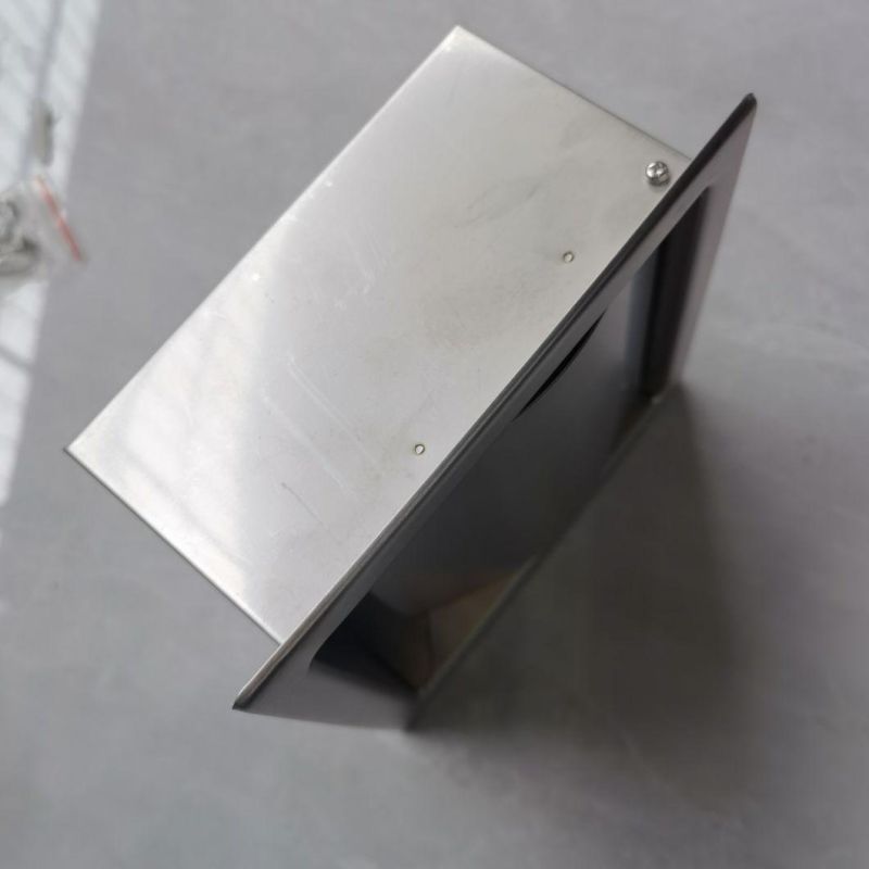 Recessed Toilet Paper Holder with Cover 304 Stainless Steel Material for Hotel and Home Use