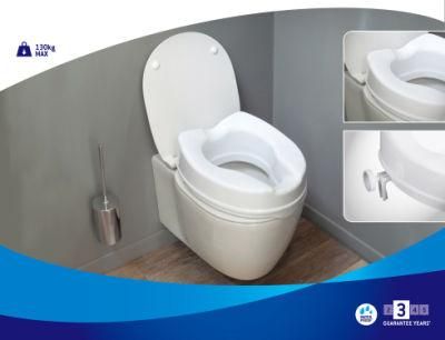 Raised Toilet Seat High Sitting Wc Pan for Old Disabled People