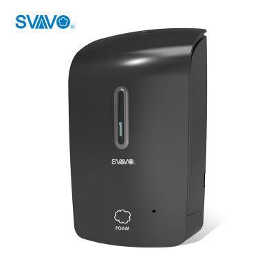 White/Black Bathroom Sensor Battery Operated Hand Sanitizer Foam Soap Dispenser