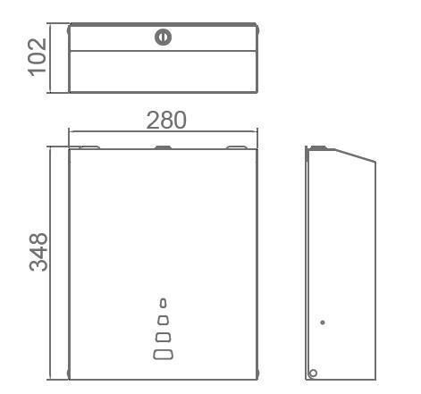 Bathroom Accessories Wall Mounted Stainless Steel Cheap Paper Towel Dispenser