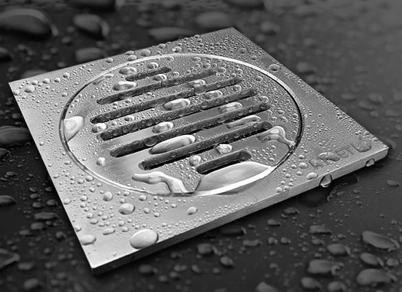 Hot Selling 304 Stainless Steel Bathroom Shower Anti-Odor Square Floor Drain