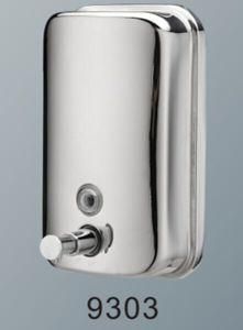 Reliable Quality 1000ml Chrome Wall Mounted Stainless Steel Soap Dispenser