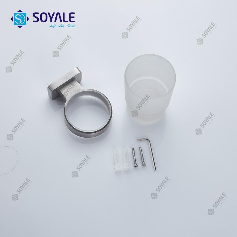 Stainless Steel 304 Tumbler Holder with Glass Sy-6358