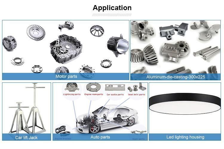 Custom Made Precision High Pressure Die Casting Aluminum Alloy Parts