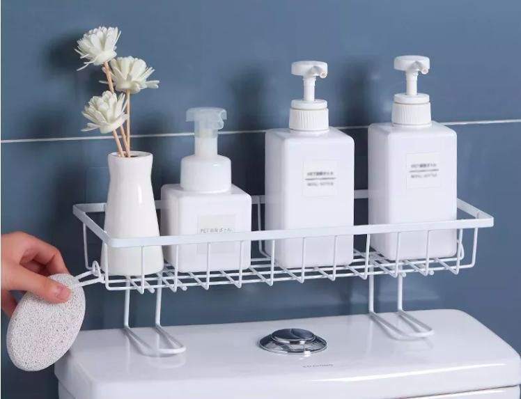 Home Bathroom Toilet Storage Rack Bathroom Shelf Organizer Shelf