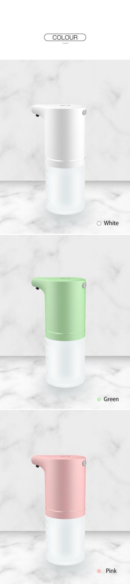 Auto Sensing Liquid Foam Soap Dispenser