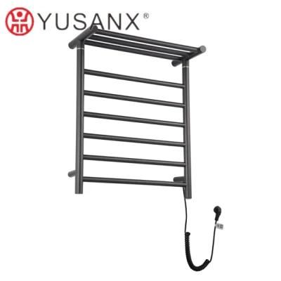 Wall Mounted Stainless Steel 304 Towel Warmer Bathroom Drying Electric Towel Rack