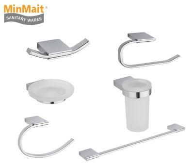 Zinc Soap Dish Cup Holder Towel Holder 6PCS Bathroom Accessories Z-14800