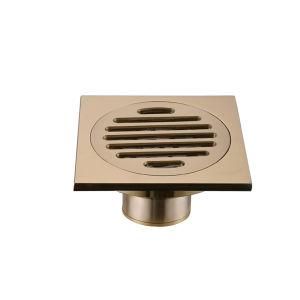 Sanitary Bathroom Accessories Brass Floor Drain