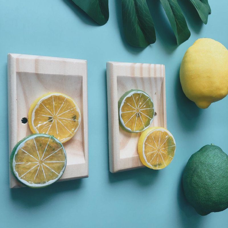 100% Biodegradable Natural Wooden Soap Dish