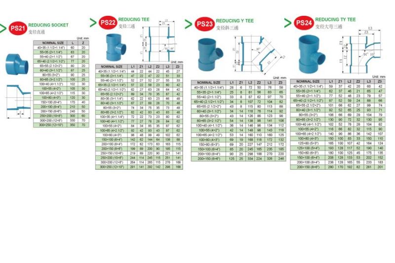 PVC Plastic Pipe Plastic Drainage Pipe Fitting