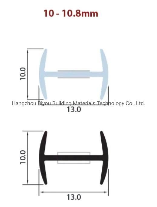 Office Partitioning Glass to Glass Joint Seal