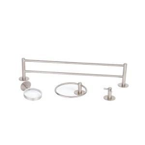 No Drill Glue Style Stainless Steel Washroom Restroom Bath Toilet Hotel Bathroom Accessories