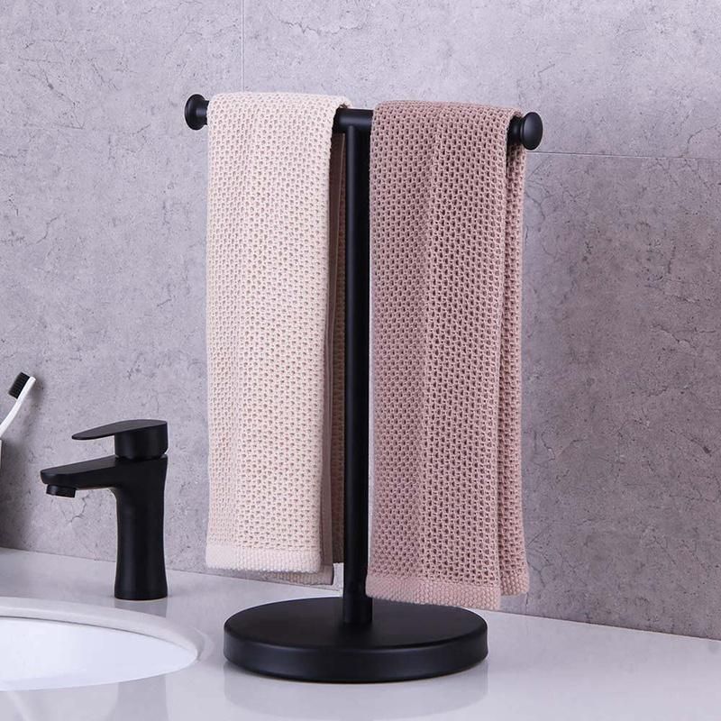 304 Brushed Bath Towel Stand Bathroom Towel Hanger