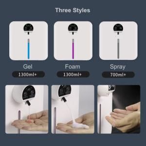 ABS Home Use Automatic Touchless Sensor Foam Hand Sanitizer Soap Dispensers Household