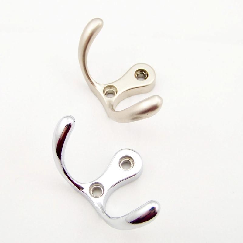 Furniture Hardware Accessories Decorative Zinc Alloy Cloth Hooks Wardrobe Cabinet Hook