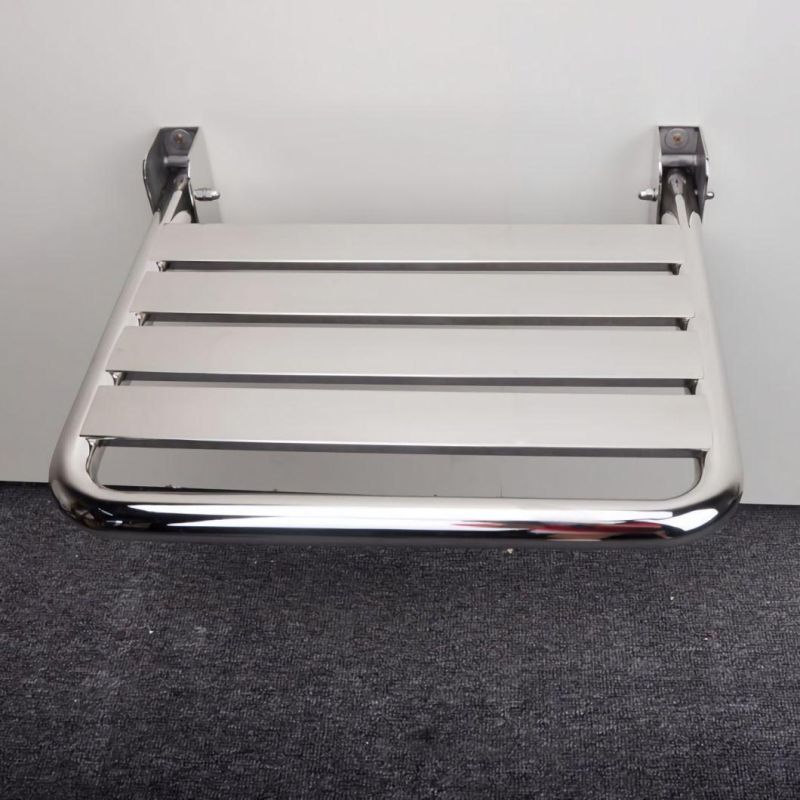 Stainless Steel Folding Shower Seat for Elderly/Disabled