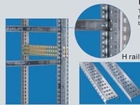 H Rail for Blank Front Plate