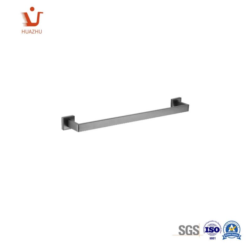 Modern Wall Mounted Stainless Steel Towel Shelf Towel Bar for Bathroom Chinese OEM Supplier