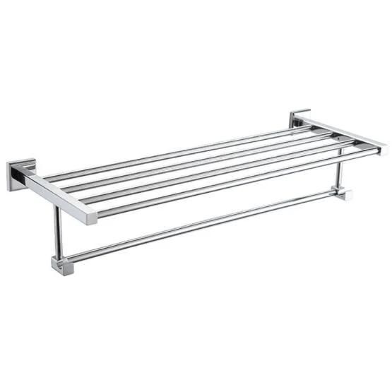 Bathroom Accessories SUS304 Stainless Steel Towel Shelf Towel Racks