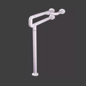 Hospital Steel Grab Bar with Enamel -Coated Bathroom Fitting ABS Grab Bar for Elderly Wn-23