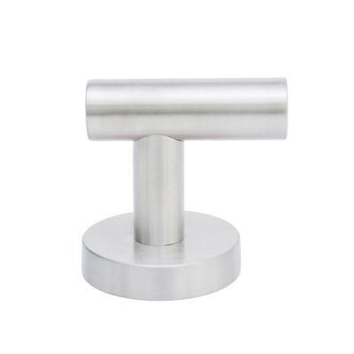 Stainless Steel 304 Big Round Base Single Robe Hook (06-1206)