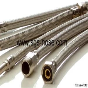 Flexible Braided Pipes for Use with Liquid Gas
