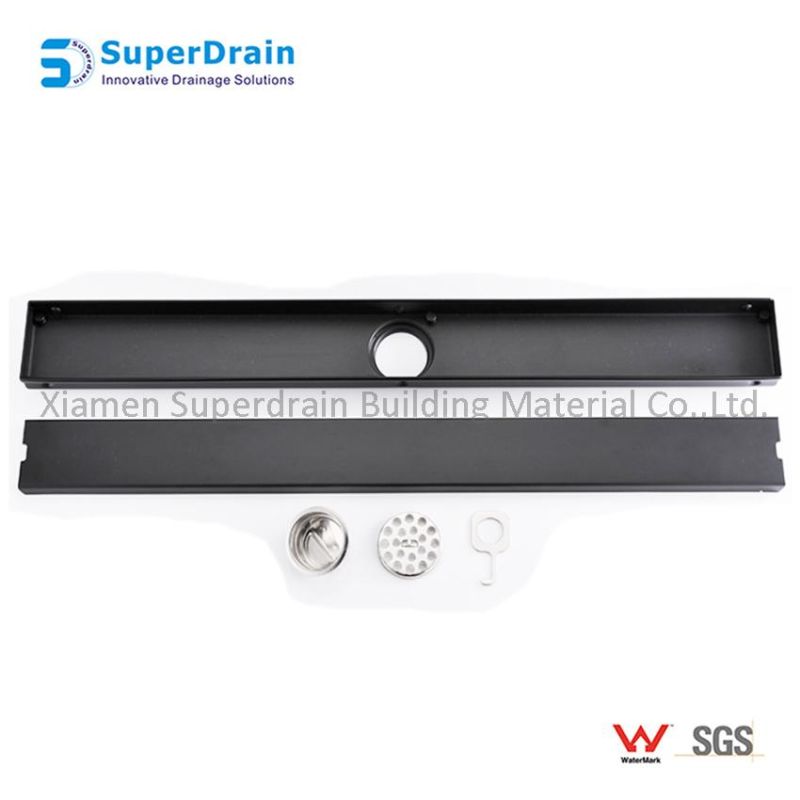 China Stainless Steel Linear Drain Metal Grate Drain Kit