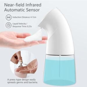 450ml Household Electric Auto Hand Sanitizer Soap Dispenser Refillable Bottle Sprayer for Single