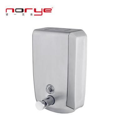 Stainless Steel Soap Dispenser Wall Mounted Hand Sanitizer Dispenser for Hospital