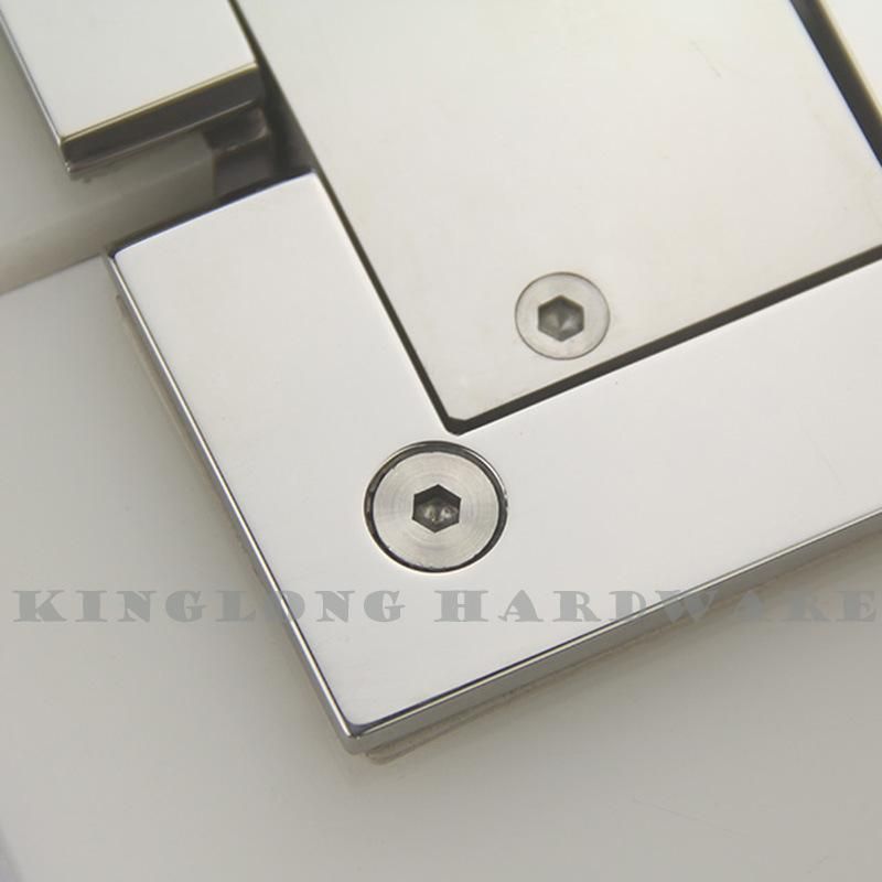 New Design Stainless Steel /Brass/Zinc Alloy Glass Door Hardware Bathroom Accessories to Wall Glass Clamp Shower Hinge