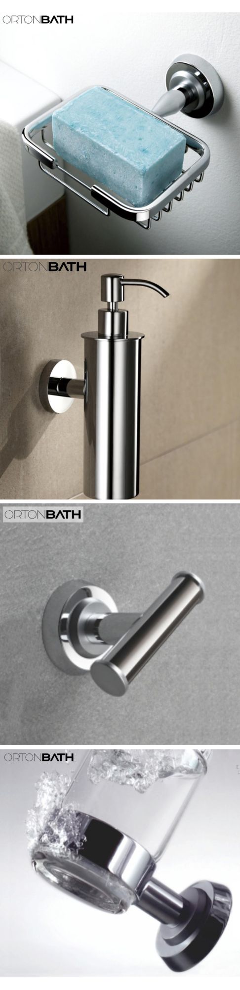 High End Stainless Steel Brass High Gloss Designer Bathroom Accessories Set for Hotel Public Restroom