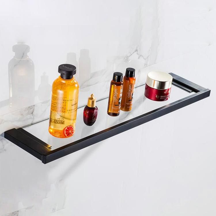 China Hotel Stainless Steel Bathroom Accessories Set Black Hardware Set